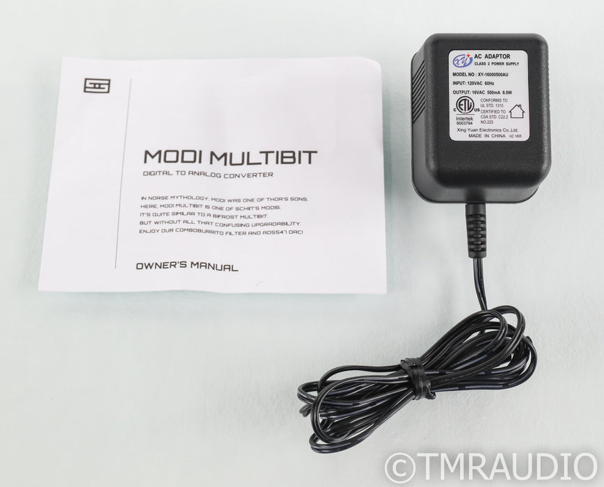 Schiit Modi Multibit DAC; USB: D/A Converter; Silver