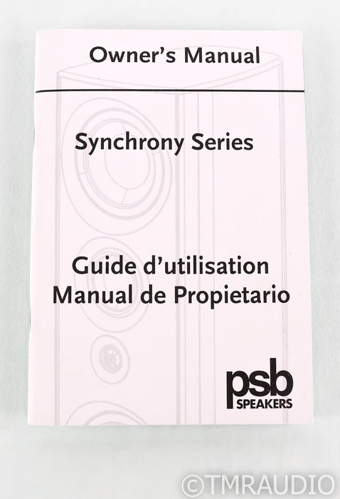PSB Synchrony S Surround Speakers; Cherry Pair