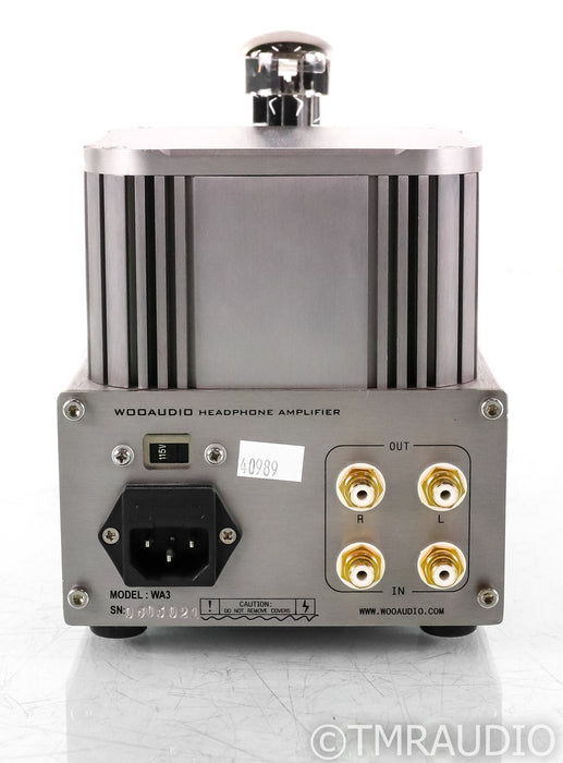 Woo Audio WA3 Tube Headphone Amplifier; WA-3; Silver