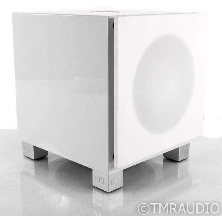 REL T/7i 8" Powered Subwoofer; T7i; Gloss White