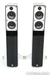 Q Acoustics Concept 40 Bookshelf Speakers; Gloss Black Pair