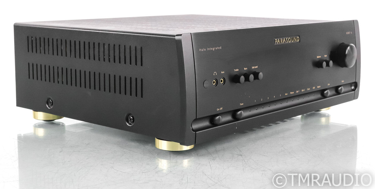 Parasound Halo HINT 6 2.2 Channel Integrated Amplifier; Black; MM / MC Phono