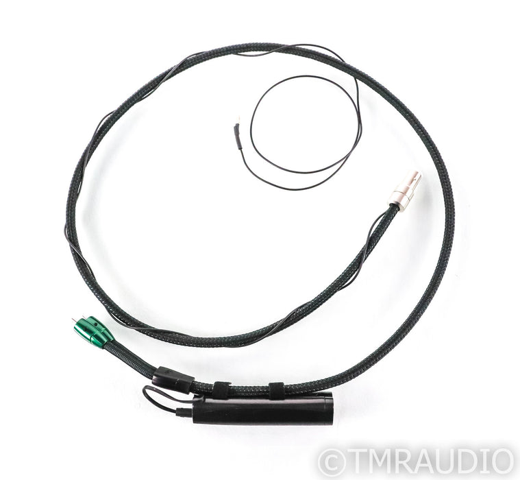 AudioQuest Yosemite DIN to RCA Tonearm Cable; 1.2m Stereo Interconnect; 72v DBS