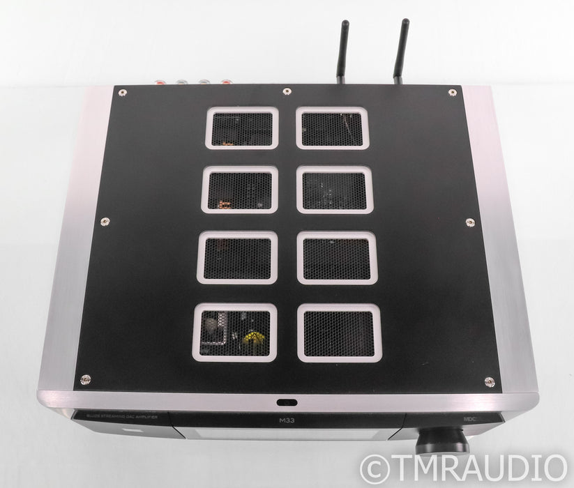 NAD M33 Stereo BluOS Streaming Integrated Amplifier; M-33; Remote; MM / MC Phono