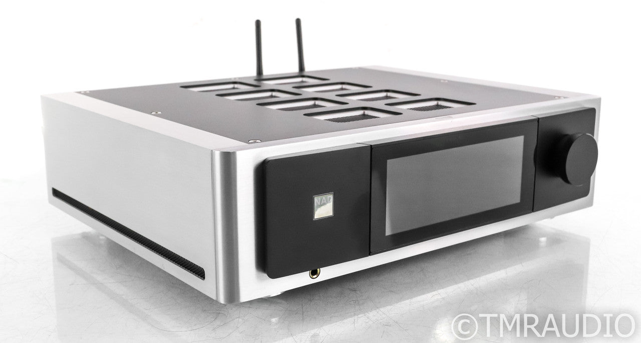 NAD M33 Stereo BluOS Streaming Integrated Amplifier; M-33; Remote; MM / MC Phono