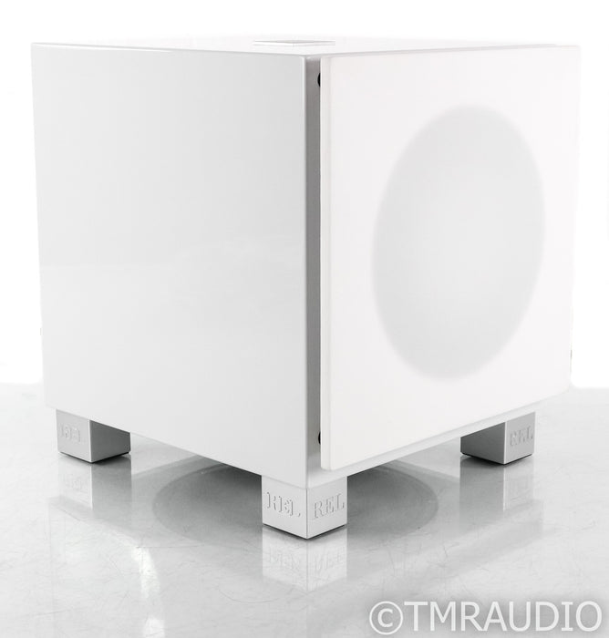 REL T/7i 8" Powered Subwoofer; T7i; Gloss White