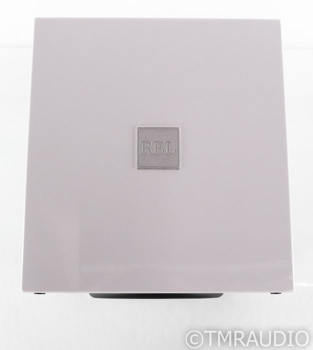 REL T/7i 8" Powered Subwoofer; T7i; Gloss White