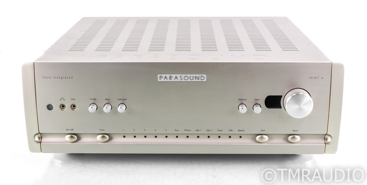 Parasound Halo Hint 6 Stereo Integrated Amplifier; Remote; USB