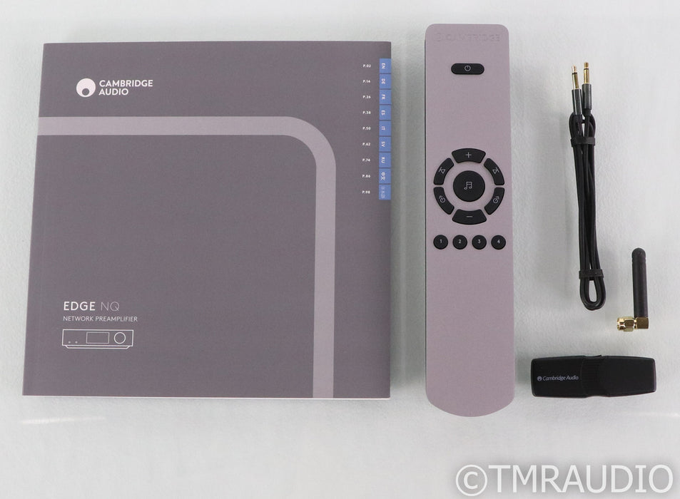 Cambridge Audio Edge NQ Stereo Wireless Streaming Preamplifier; Remote