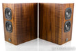 Omega Super 3 High Output Bookshelf Speakers; Fumed Curly Oak Pair