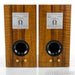 Omega Super 3 High Output Bookshelf Speakers; Fumed Curly Oak Pair