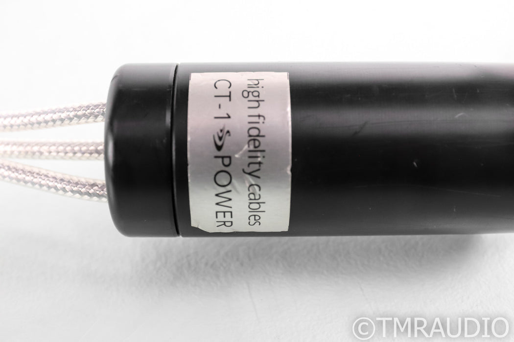 High Fidelity Cables CT-1 Power Cable; 1m AC Cord; CT1