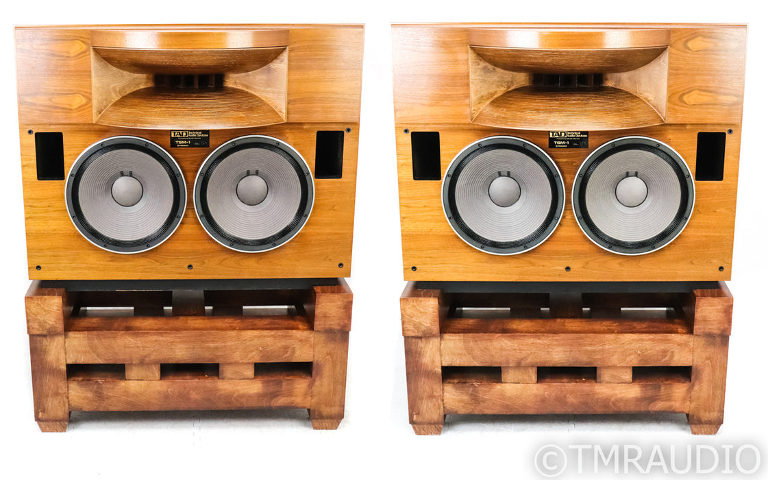 Pioneer / TAD TSM-1 Monitor Speakers; TSM1; Pair w/ Stands - MINT