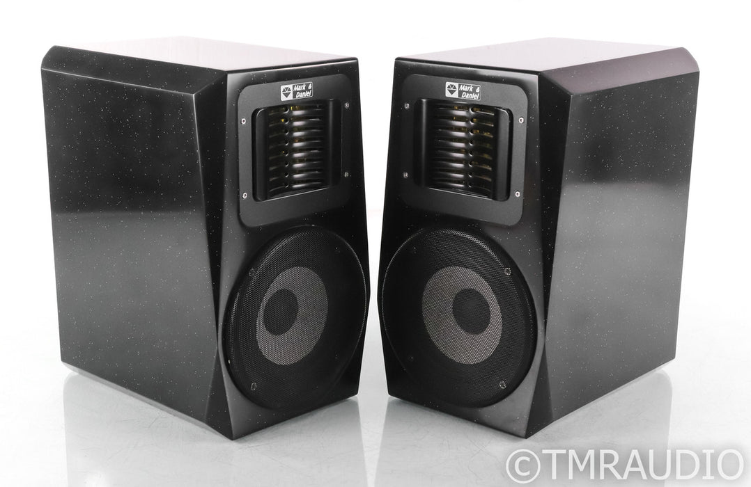 Mark & Daniel Maximus Monitor Bookshelf Speaker; Black Pair