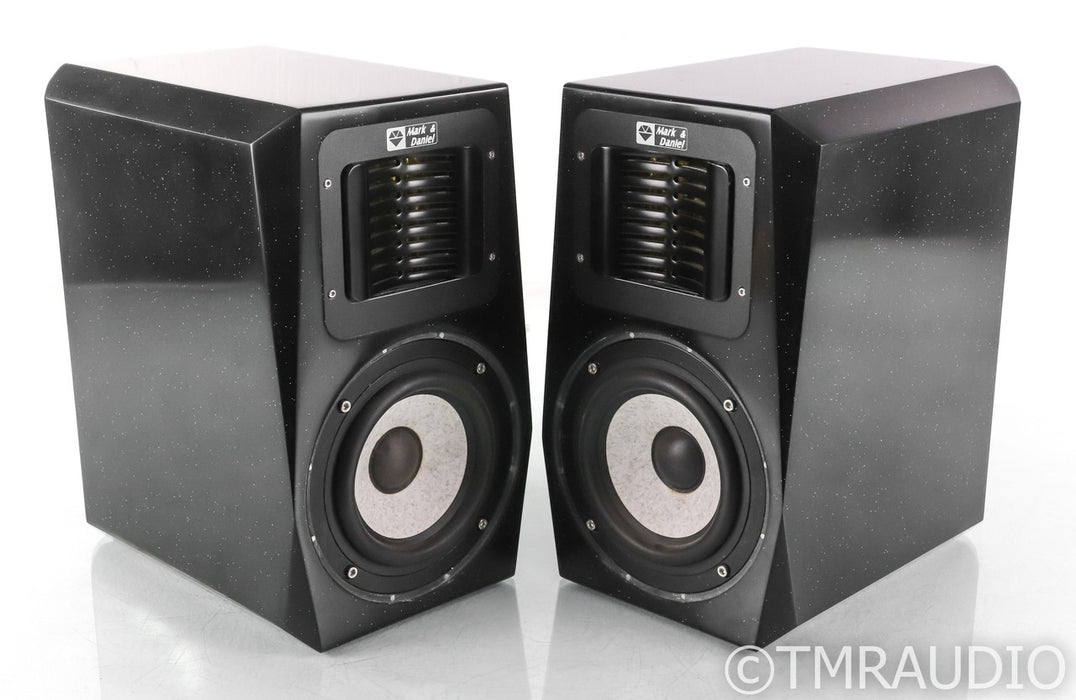 Mark & Daniel Maximus Monitor Bookshelf Speaker; Black Pair