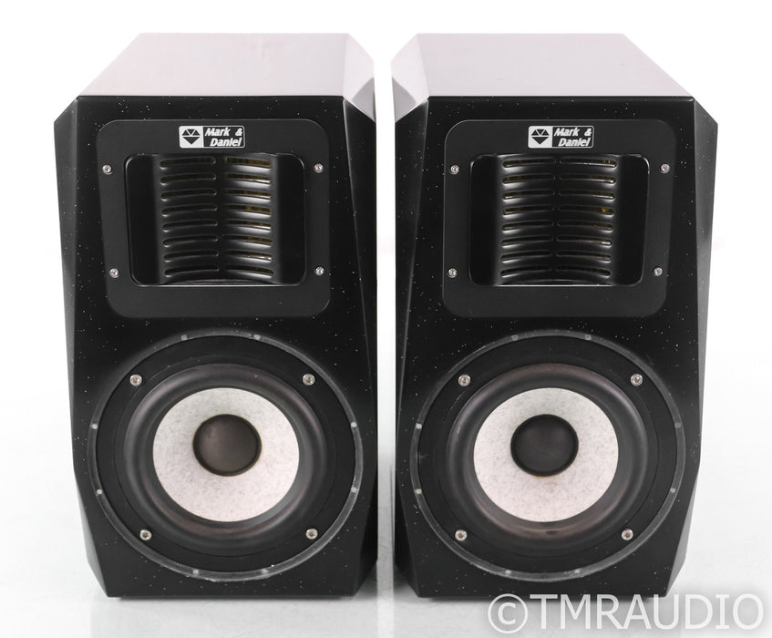 Mark & Daniel Maximus Monitor Bookshelf Speaker; Black Pair
