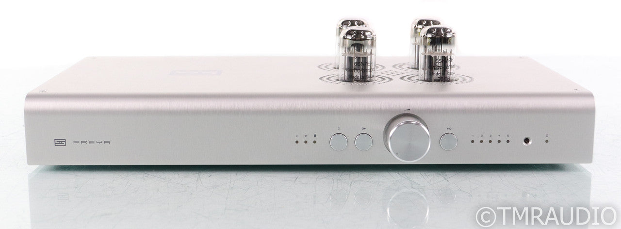 Schiit Freya Stereo Tube Hybrid Preamplifier; Silver; Remote