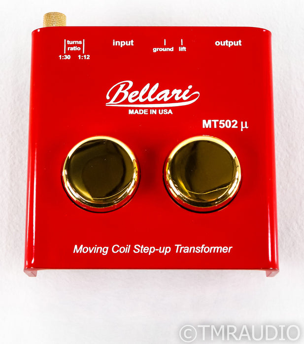 Bellari MT502 Moving Coil Step up Transformer; MT-502; MC