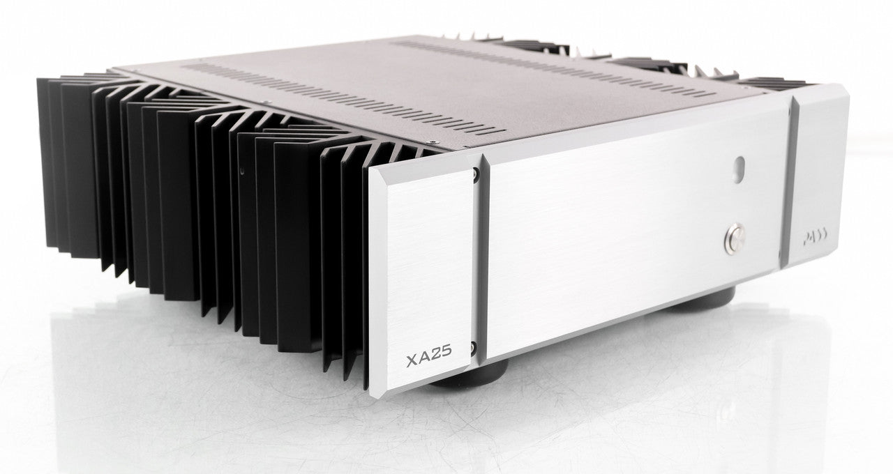 Pass Labs XA25 Stereo Power Amplifier; XA-25; Silver; Nelson Pass