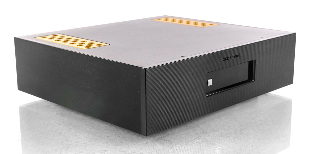 Kinki Studio EX-M7 Stereo Power Amplifier; EXM7; M-7; Black & Gold