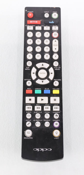 Oppo BDP-105D Universal Blu Ray Player; Remote; Silver; 3D; CD / SACD / DVD