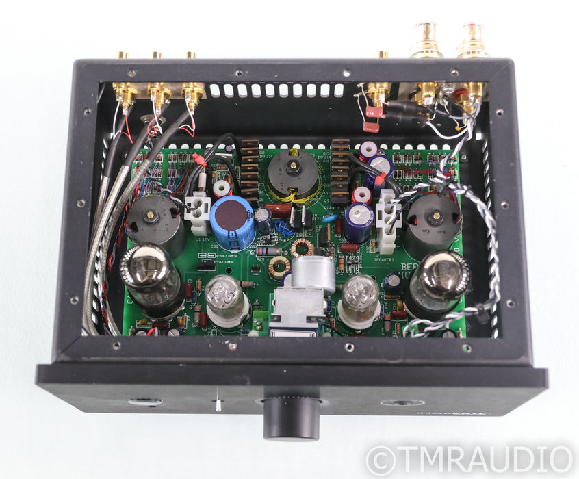 Linear Tube Audio MicroZOTL MZ2 Stereo Tube Headphone Amplifier; LPS; Remote