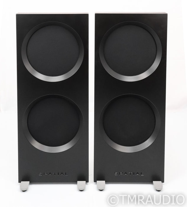 Spatial M3 Hologram Turbo S Floorstanding Speakers; M-3; Black Open Baffle Pair