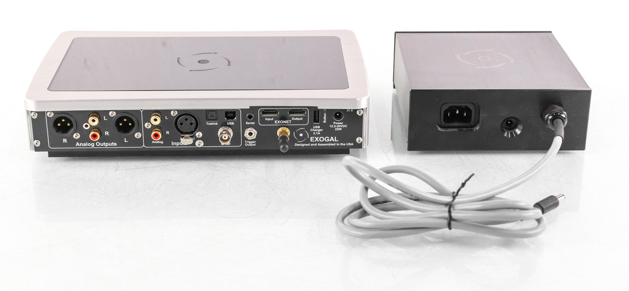 Exogal Comet Plus DAC; D/A Converter; USB; Remote; PSU