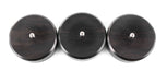 Shun Mook Mpingo Giant Diamond Isolation Footers; Set of Three