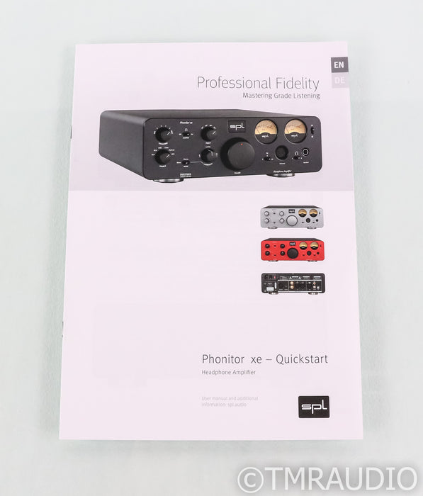 SPL Phonitor xe Headphone Amplifier; Black (Open Box)