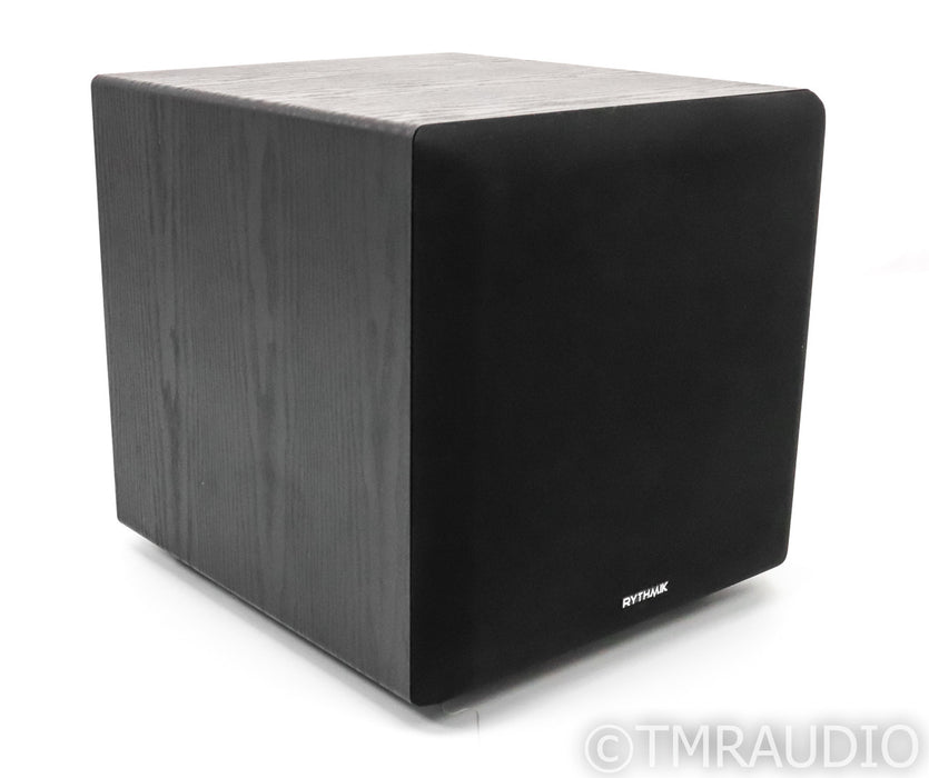 Rythmik F-12 12" Powered Subwoofer; A370PEQ3 Amp; Black; F12