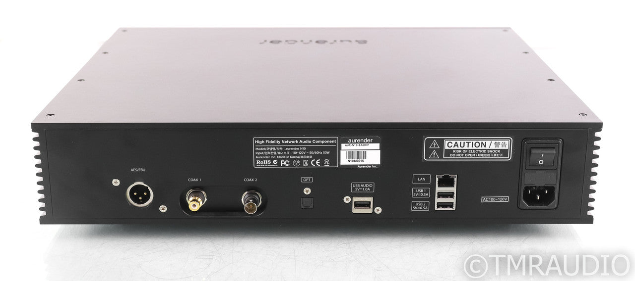 Aurender N10 Network Streamer / Server; N-10; Black; 8TB HDD