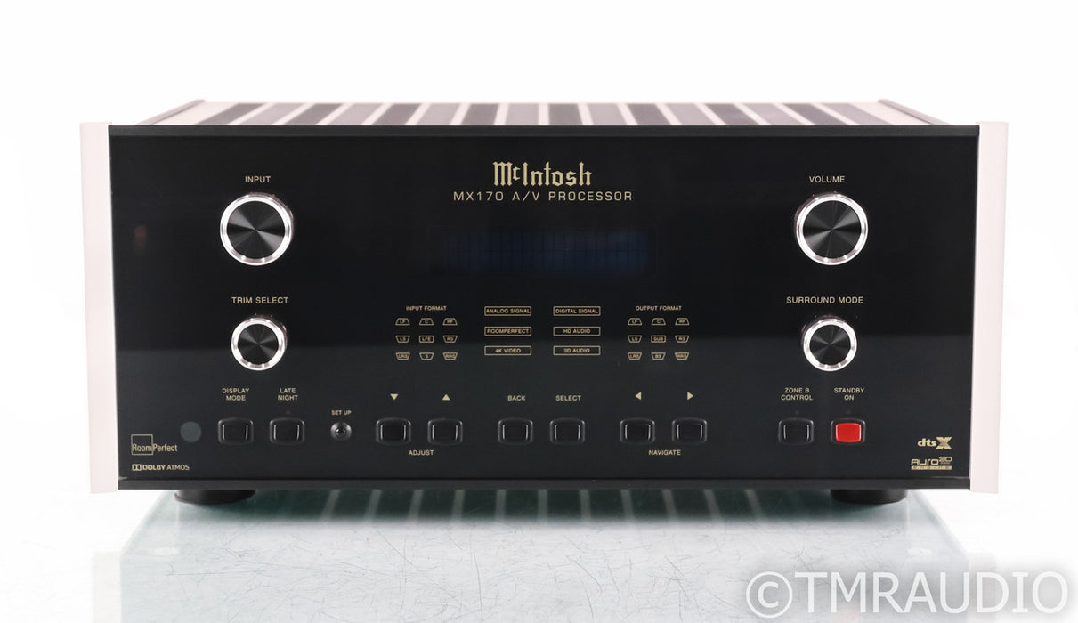 McIntosh MX170 15.1 Home Theater Processor; Remote; MX-170
