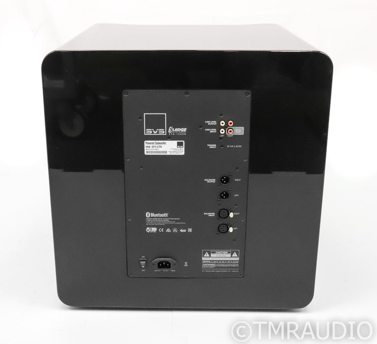 SVS SB16 Ultra 15" Powered Subwoofer; SB-16; Piano Black