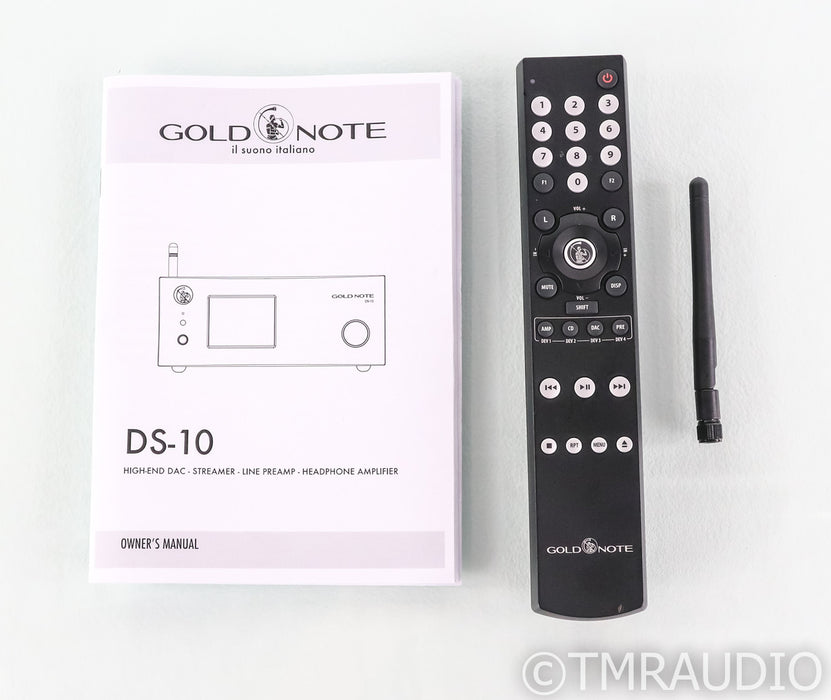 Gold Note DS-10 DAC; DS10; D/A Converter; Remote; Bluetooth