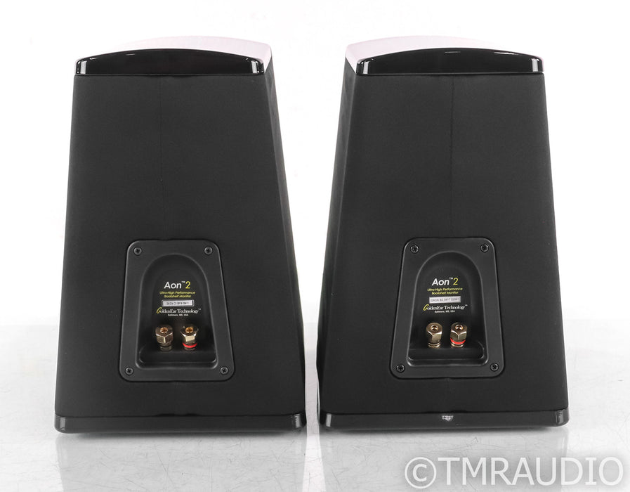 Golden Ear Aon 2 Bookshelf Speakers; Black Pair