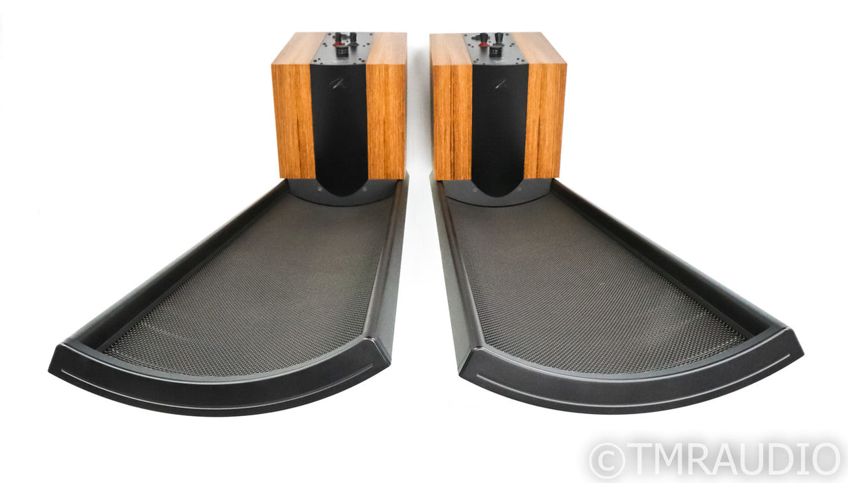Martin Logan Montis Floorstanding Electrostatic Hybrid Speakers; Zebra Wood Pair