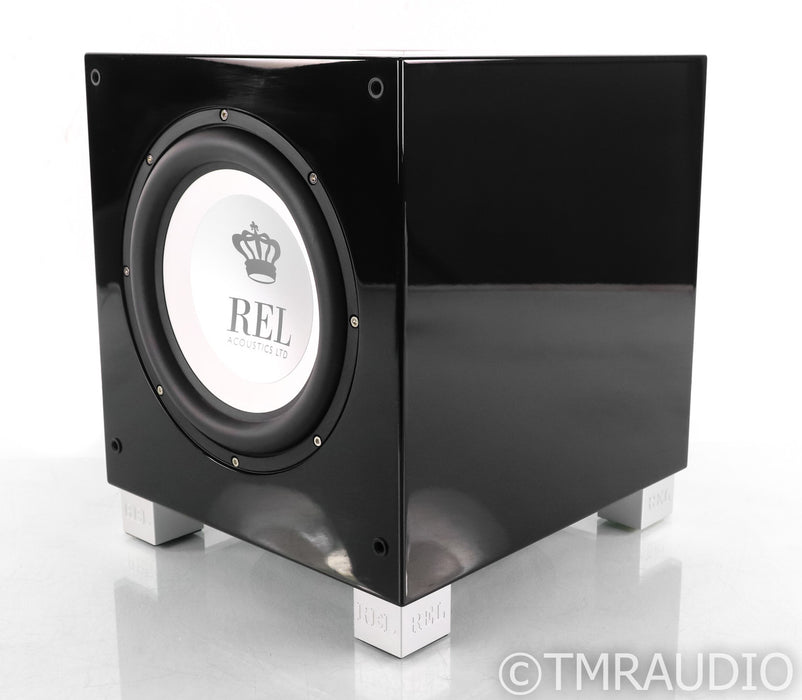 REL T9/i 10" Powered Subwoofer; Gloss Black; T9i