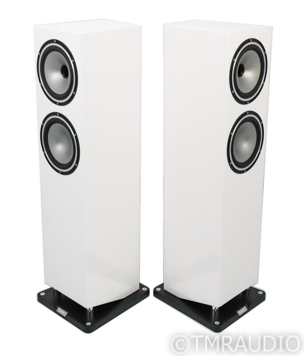 Tannoy Revolution XT8F Floorstanding Speakers; XT-8F; Gloss White Pair