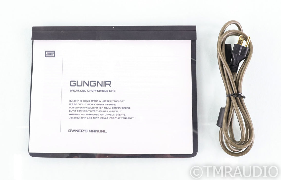 Schiit Audio Gungnir DAC; D/A Converter; Silver