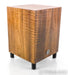 Omega DeepHemp 8 8" Powered Subwoofer; Curly Fumed Red Oak