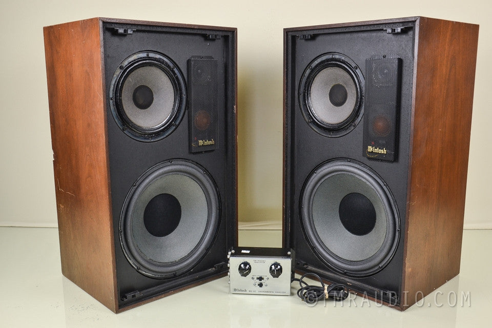 McIntosh ML-1C Vintage Speakers w/ MQ-102 EQ