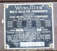 Vintage Wurlitzer Model 2700 Chrome 45 Jukebox w / Tube Amplifier AS-IS