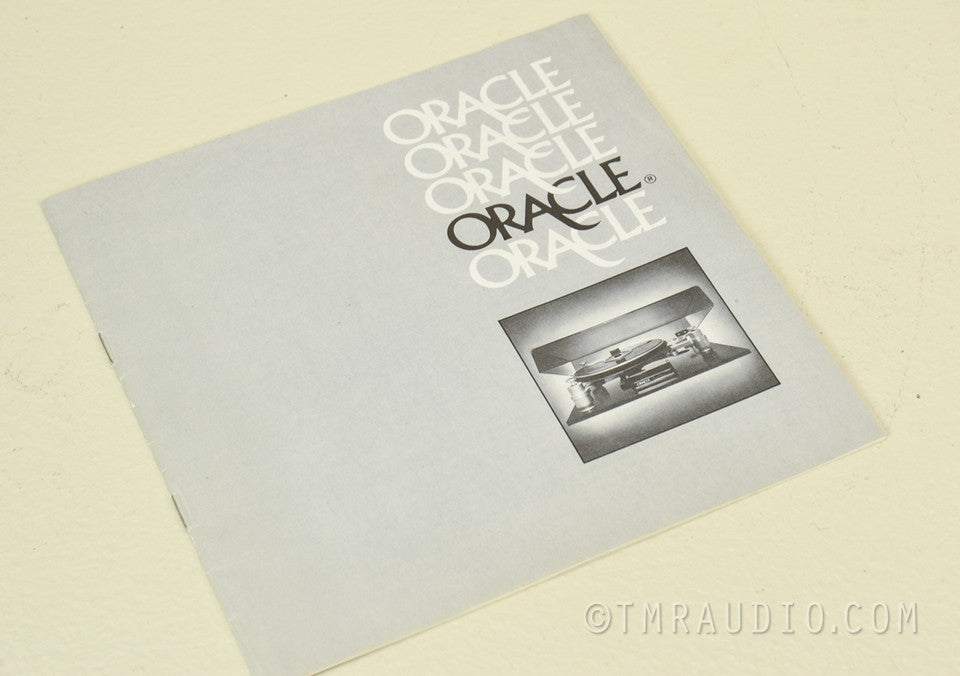 Oracle Premiere Turntable with Denon DL-1000a Cartridge