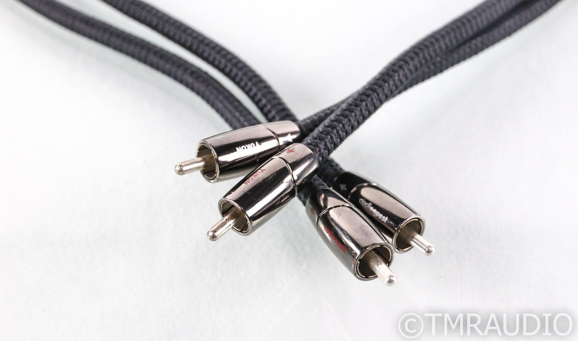 AudioQuest Yukon RCA Cables; 1m Pair