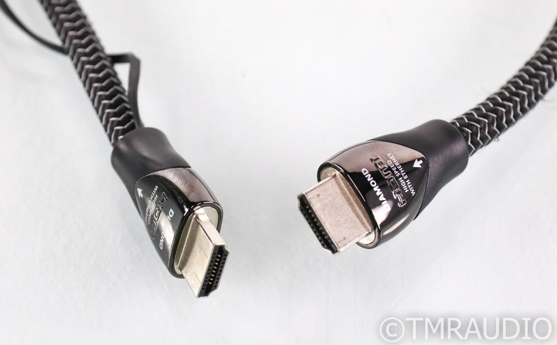 AudioQuest Diamond HDMI Cable w/ Ethernet; .6m Digital Interconnect; 72v DBS