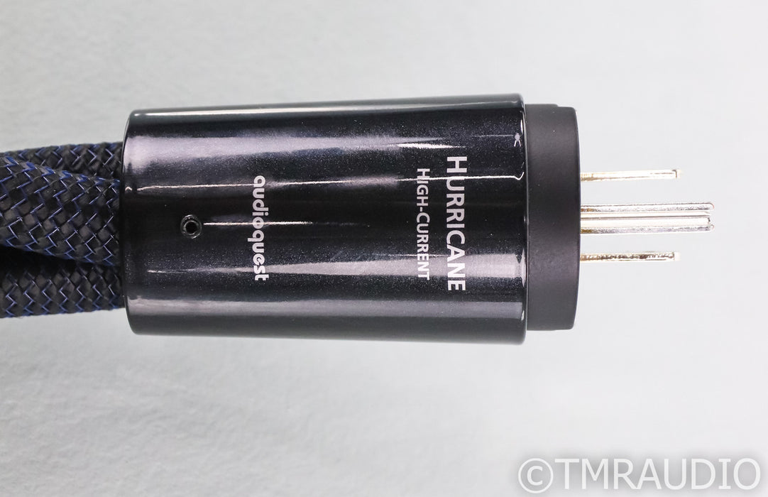 AudioQuest Hurricane High Current Power cable; 1m AC Cord; C19; 72v DBS