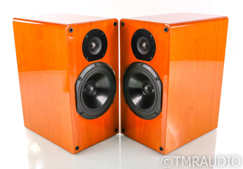 Nola Boxer Bookshelf Speakers; Cherry Pair