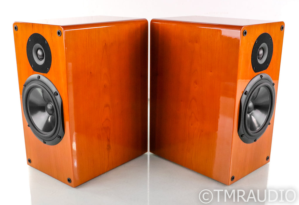 Nola Boxer Bookshelf Speakers; Cherry Pair