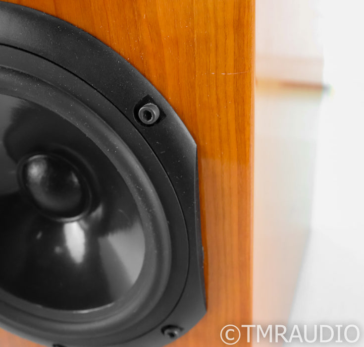 Nola Boxer Bookshelf Speakers; Cherry Pair